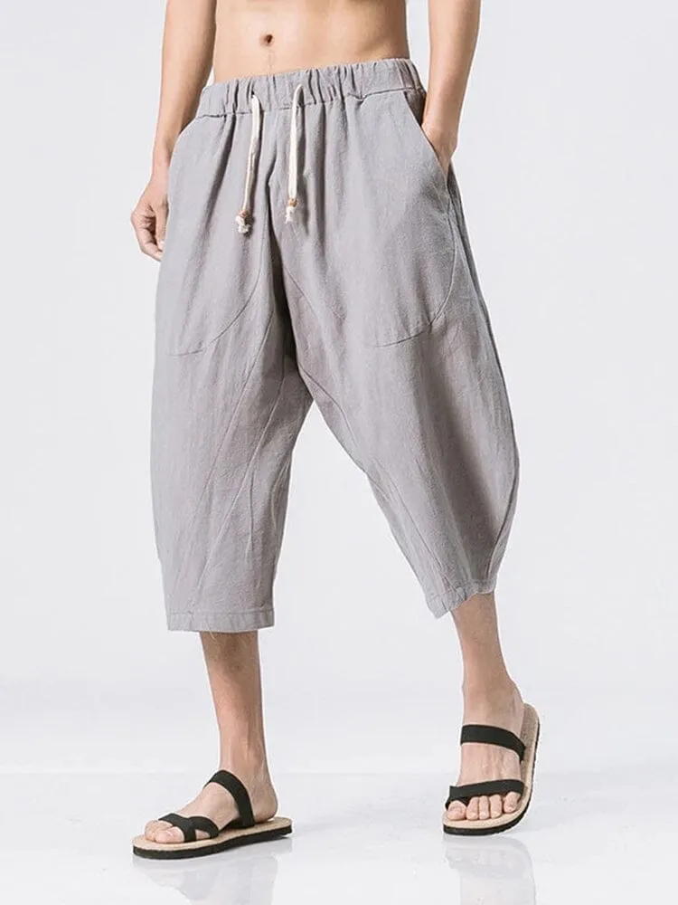 3/4 SHORTS CASUAL TROUSERS