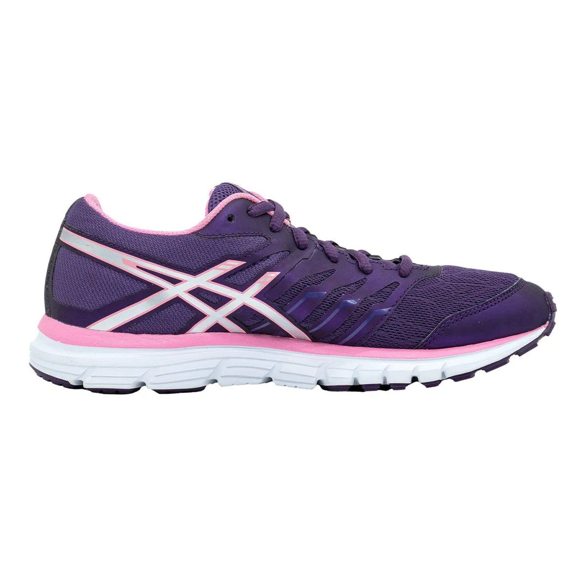 Asics Gelzaraca 4 Sport Shoes Fabric Purple Colour For Kids