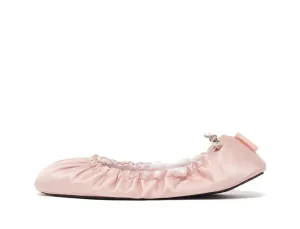 AURA FLATS Pink Satin