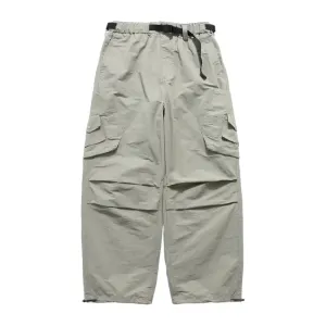 Baggy fit outdoor utility belted pant