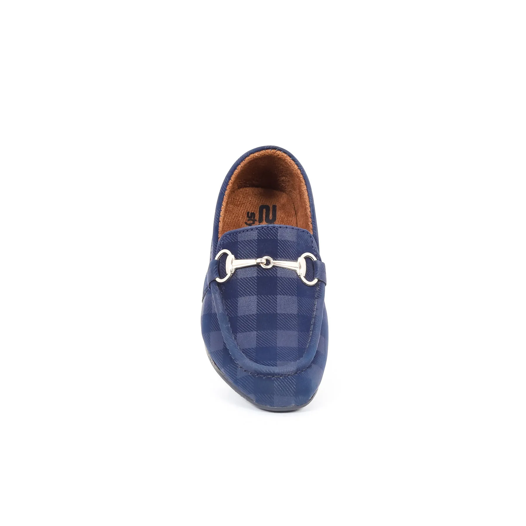 Boys Navy Formal Moccasin KD0284