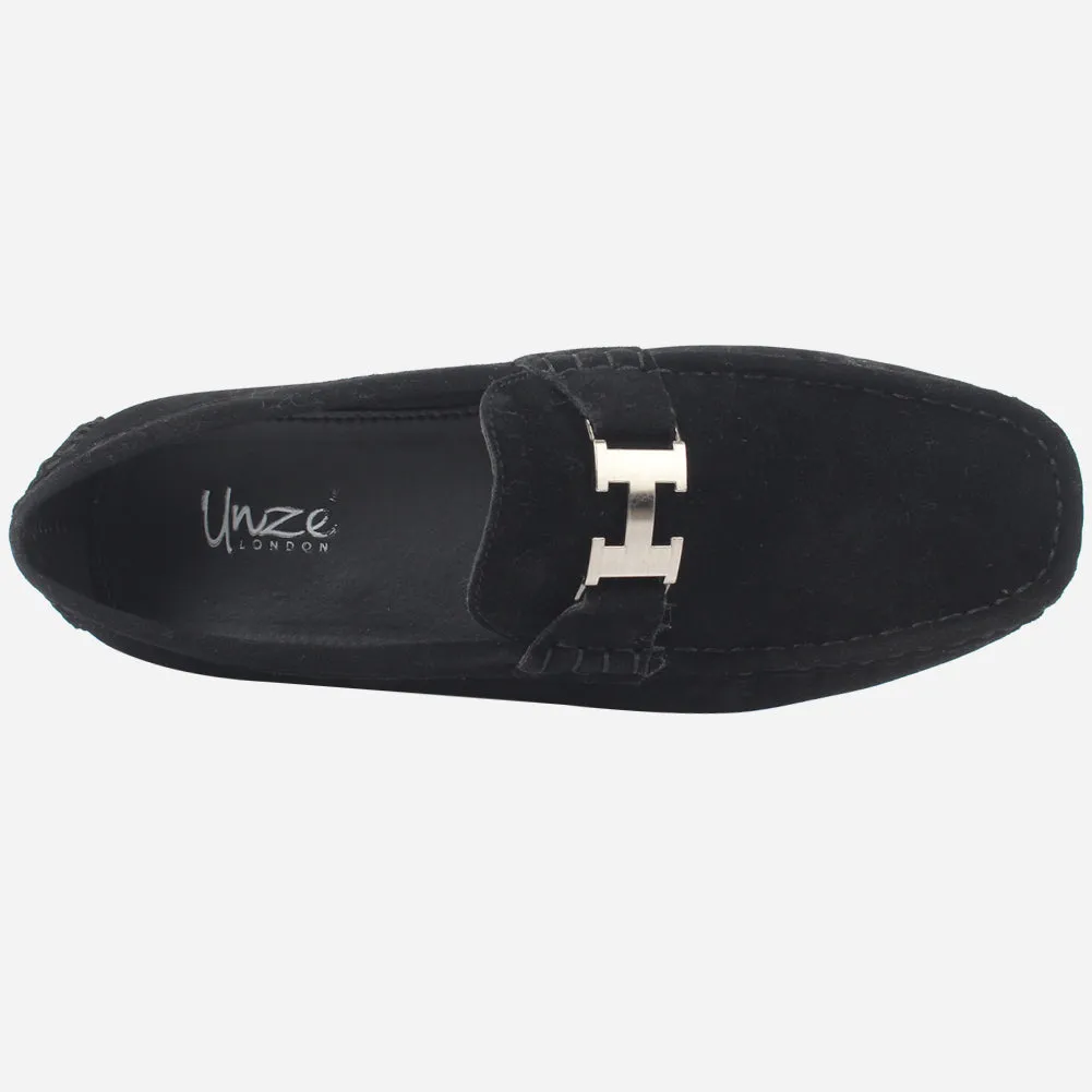 Boys "KASHI" Buckle Slip-ons Moccasins