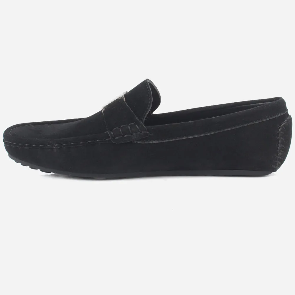 Boys "KASHI" Buckle Slip-ons Moccasins