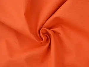 Bright Orange Plain Heavy Cotton Canvas Fabric