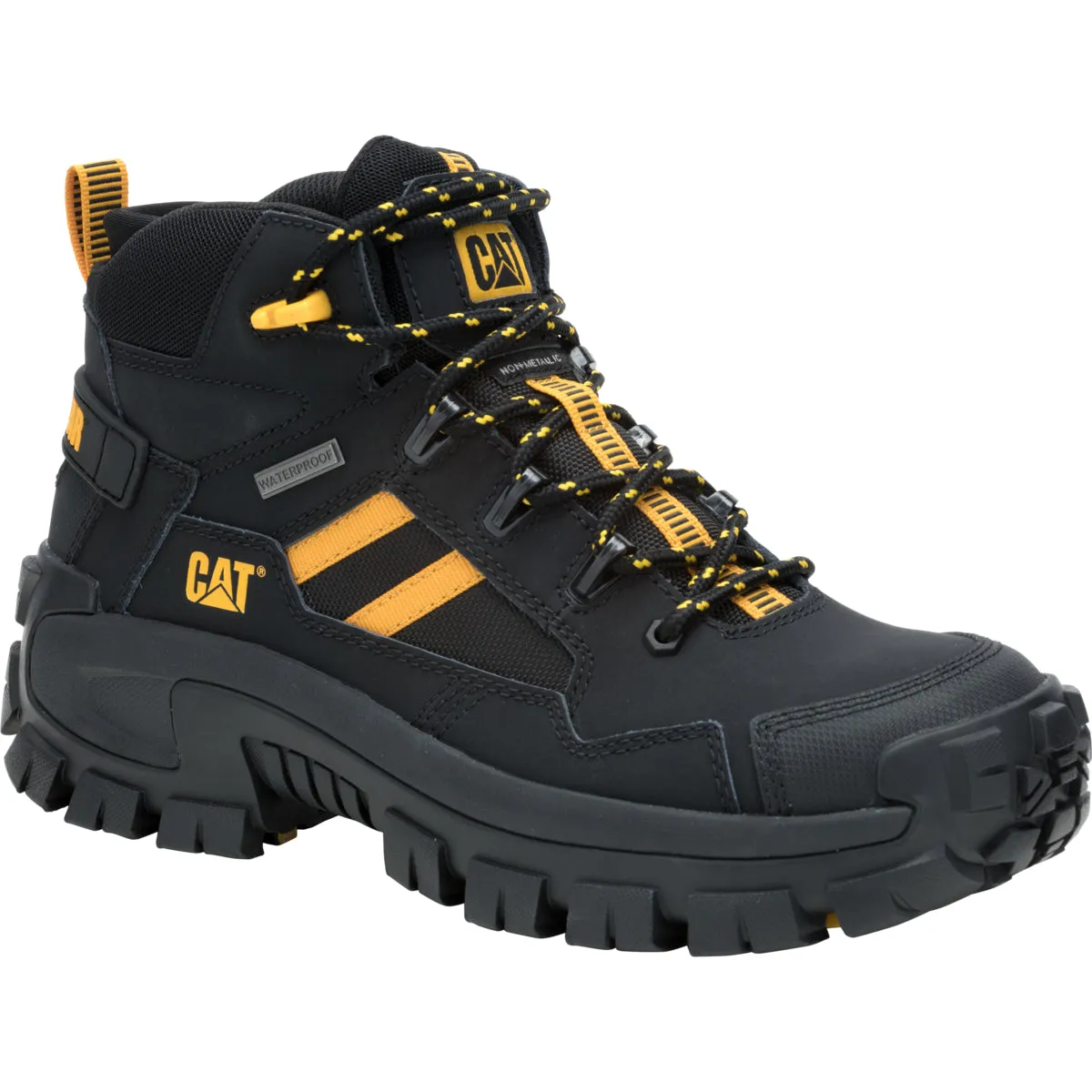 Caterpillar INVADER ASTM F2413-18 EVA P91756 Black Mid Vent Composite Toe Work Boot