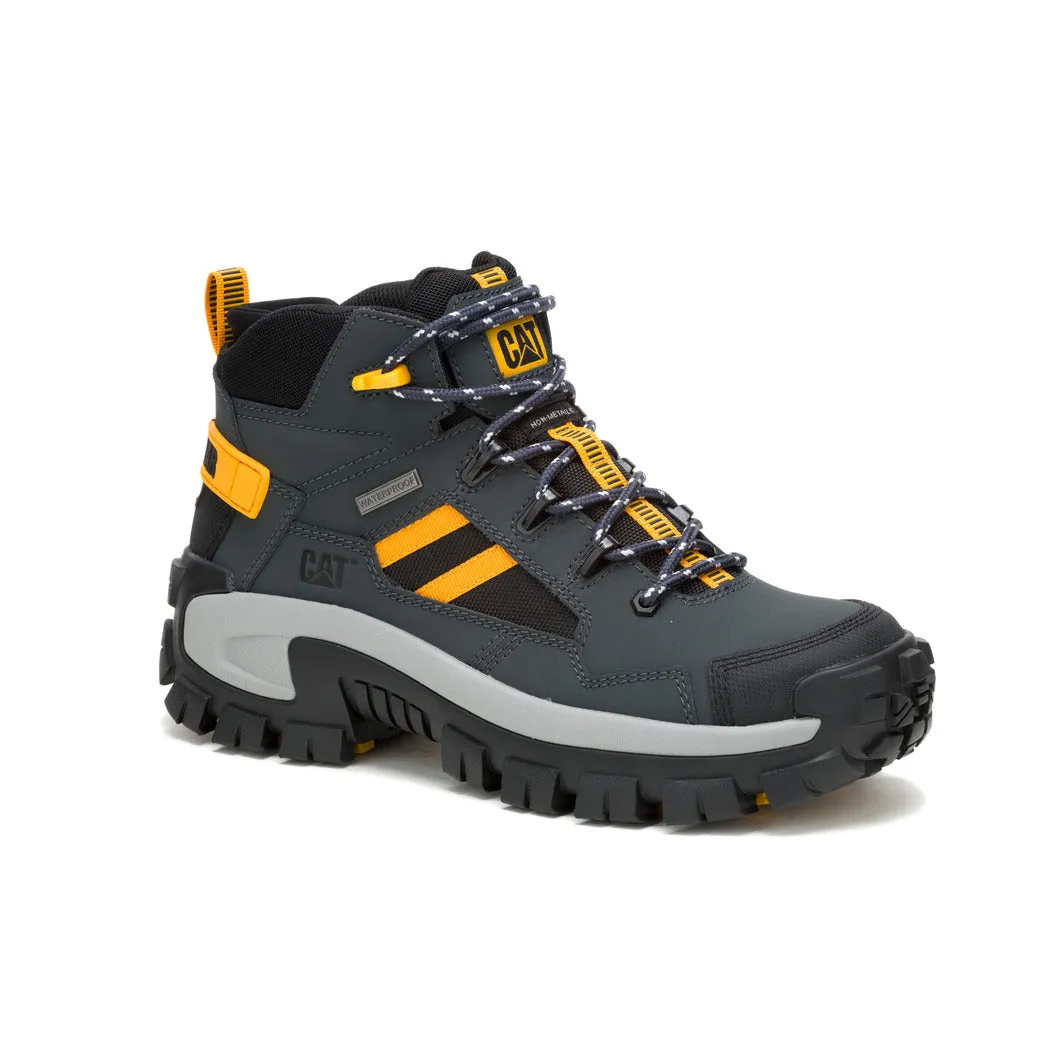 Caterpillar INVADER ASTM F2413-18 NM CT P91757 Dark Shadows Mid Vent Waterproof Composite Toe Work Boot