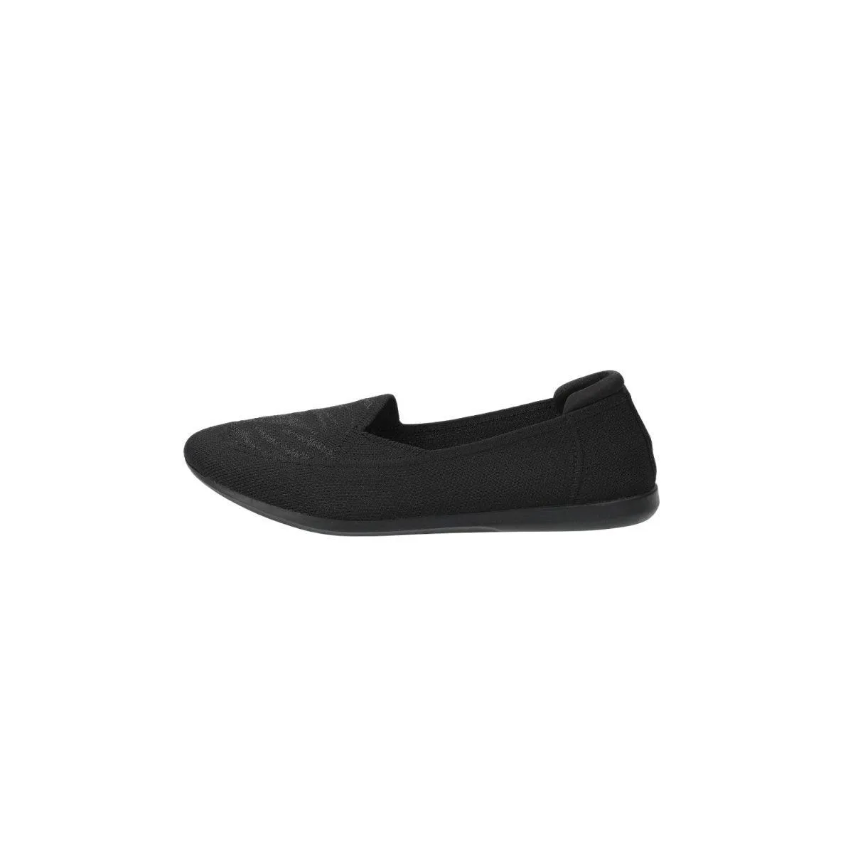 Clarks Cloudstepper Casual Ballerinas Knit Fabric Black Colour For Women