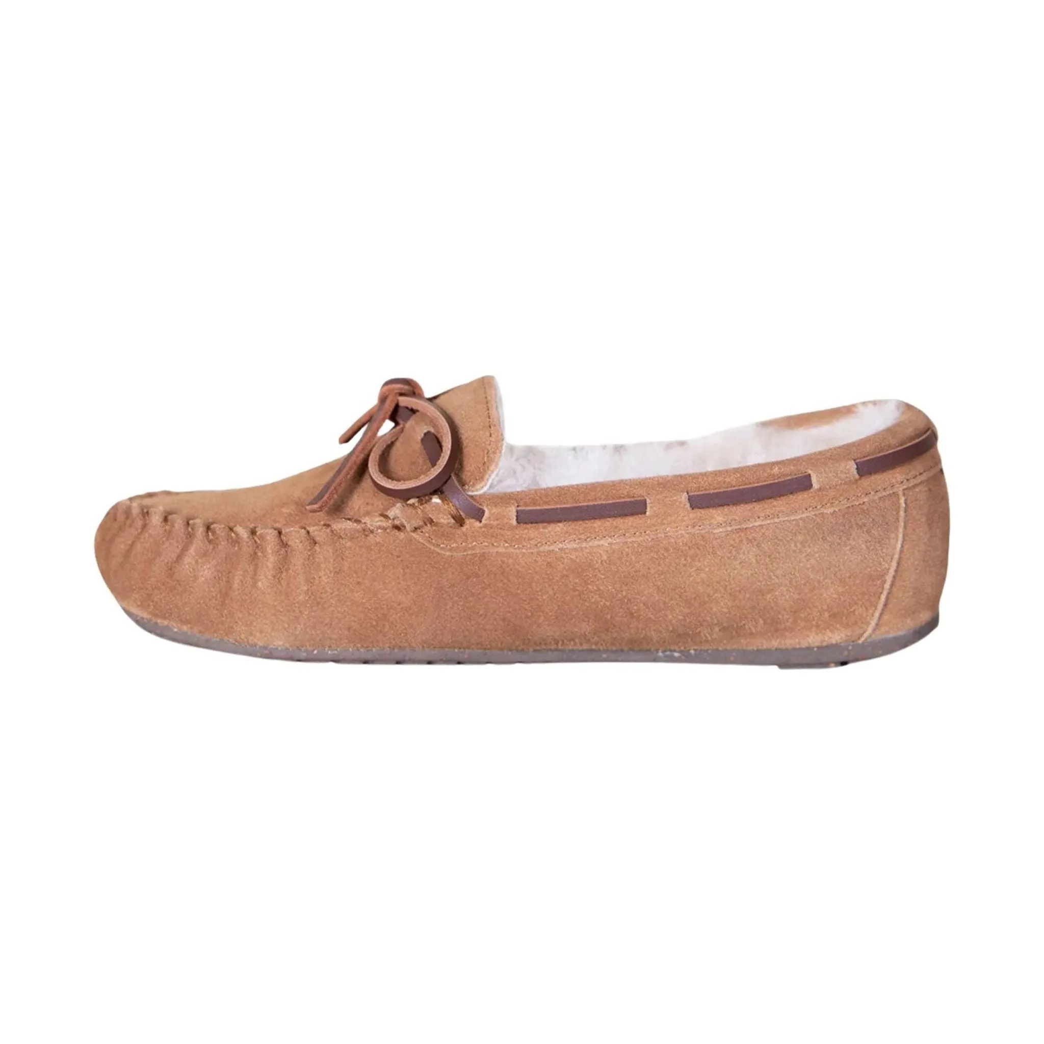 Cloud Nine Women's Moccasins Slippers - Chestnut