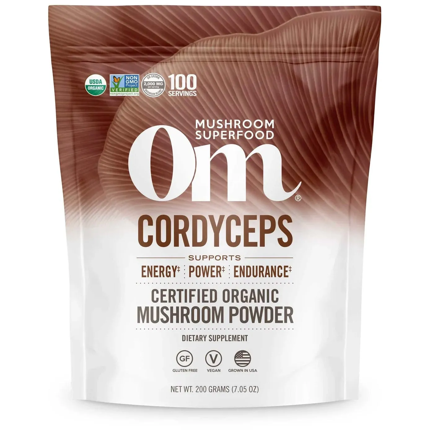 Cordyceps Organic Mushroom Powder by Om Mushroom