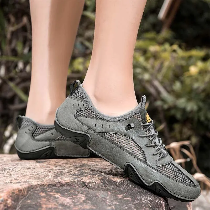 Dbeck® CoolNet: Breathable Mesh Non-Slip Walking Shoes for Outdoor Trails