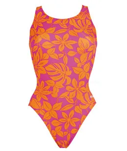 DOLFIN Fitness Female Caribbe Pink HP Back (24 Only)