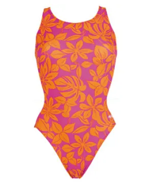 DOLFIN Fitness Female Caribbe Pink HP Back (24 Only)