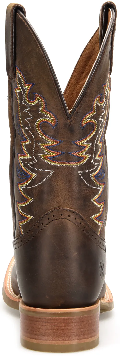 'Double H' Men's 11" Orin Western Square Toe Roper - Valencia Crazy Horse