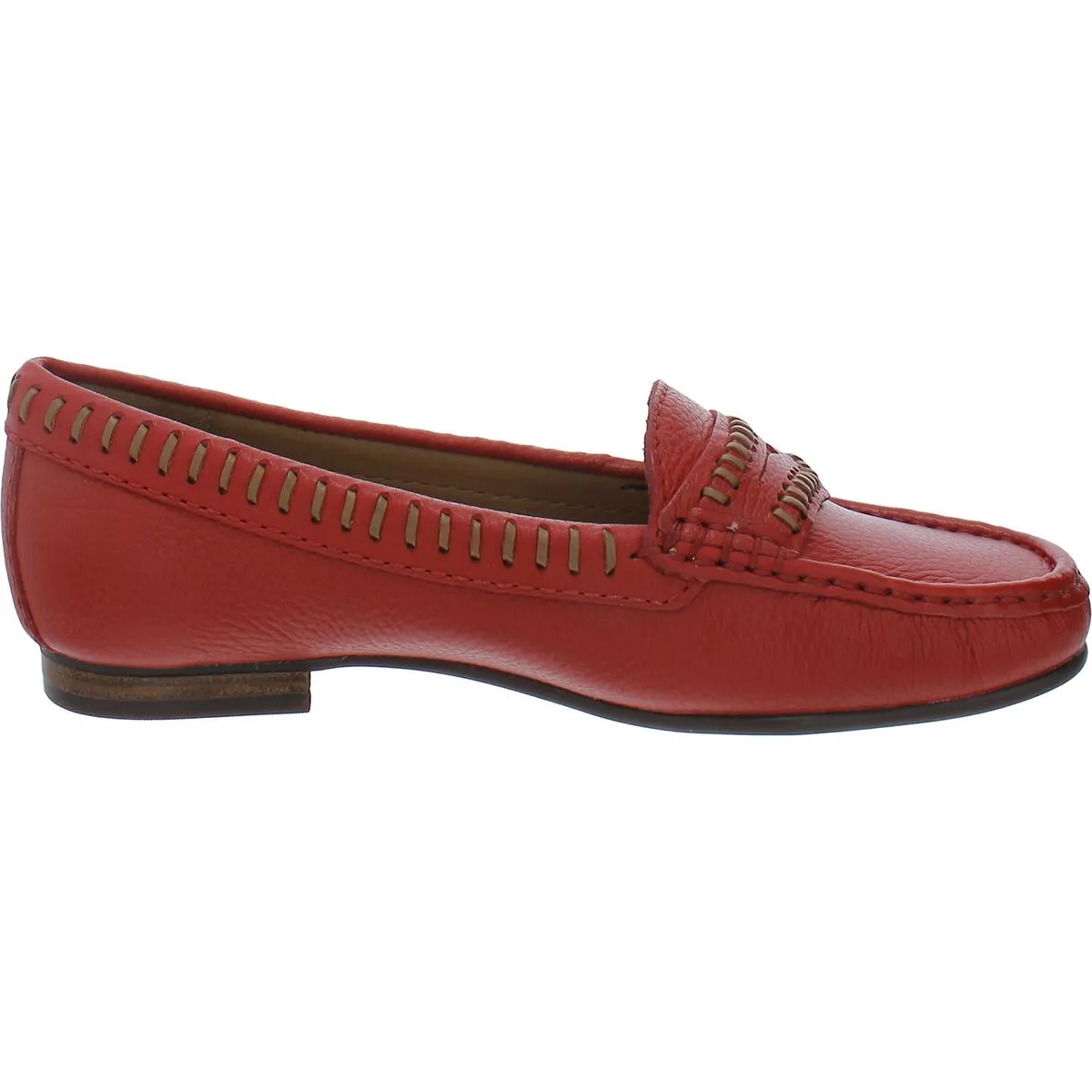 Driver Club USA Womens Maple Ave Leather Slip-On Moccasins