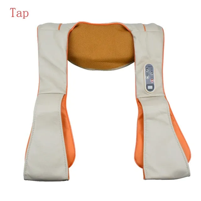 Electrical Back Shoulder Body Neck Massager Multifunctional Infrared Heated Kneading