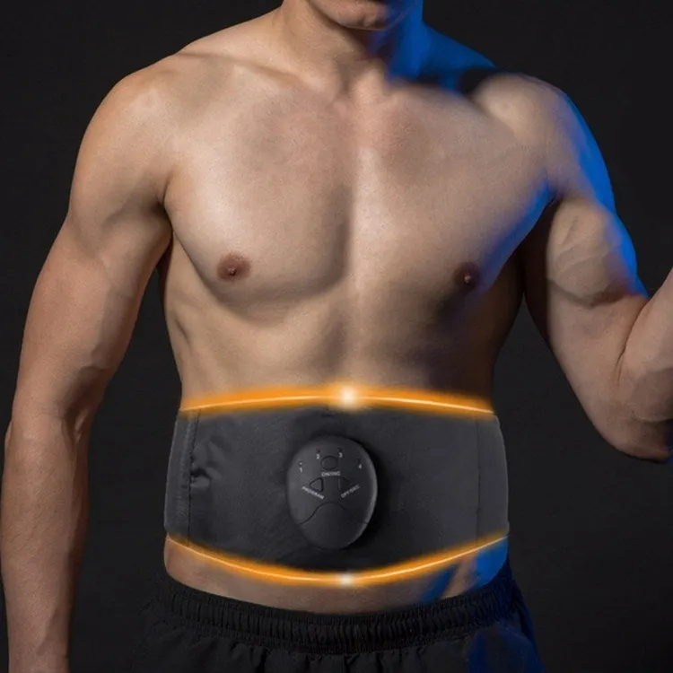 EMS Fitness Equipment Fitness Belt Abdominal Muscle Stickers, Style:Rechargeable