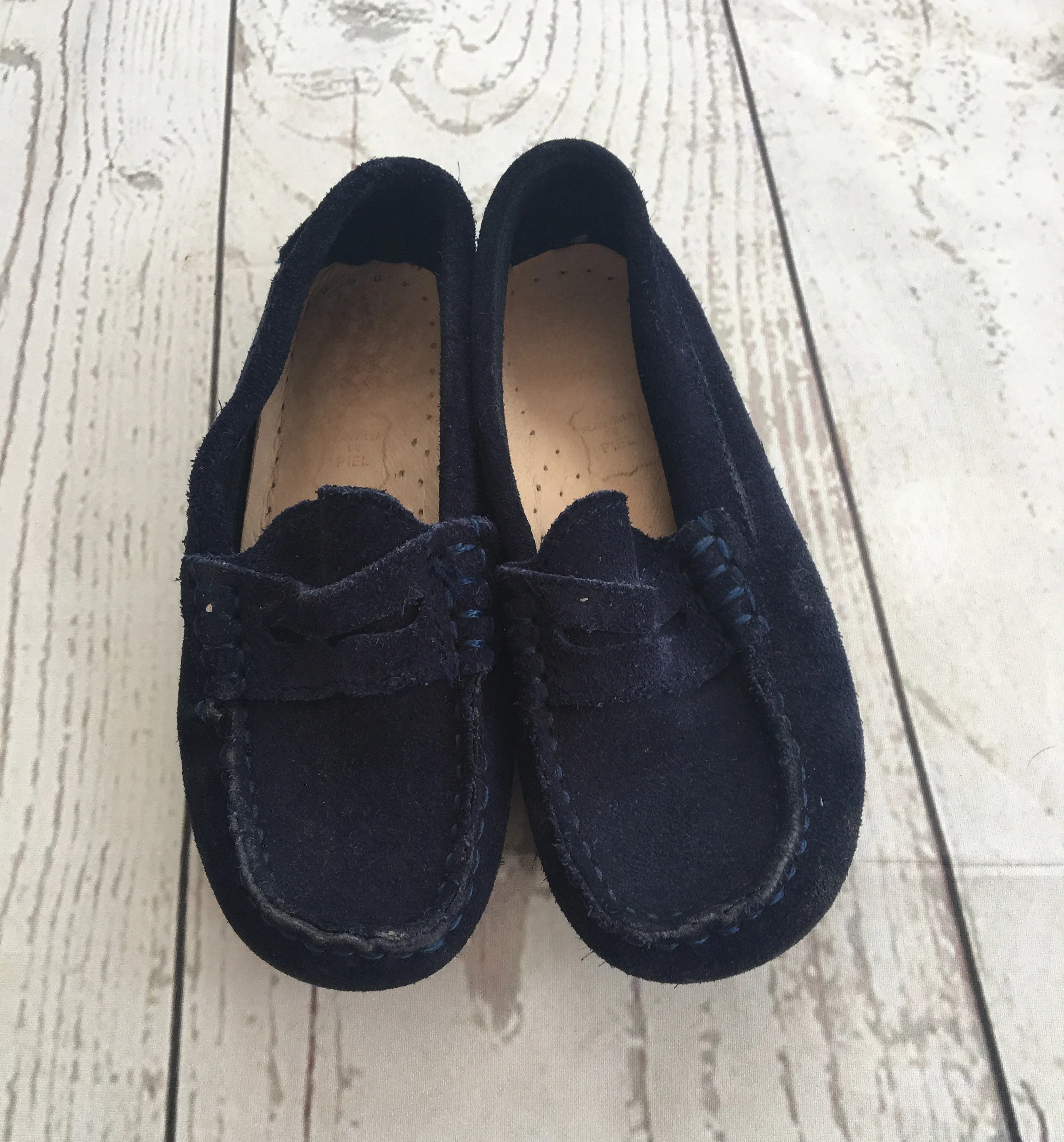 EU 26 Size 8 Suede Driving Shoes