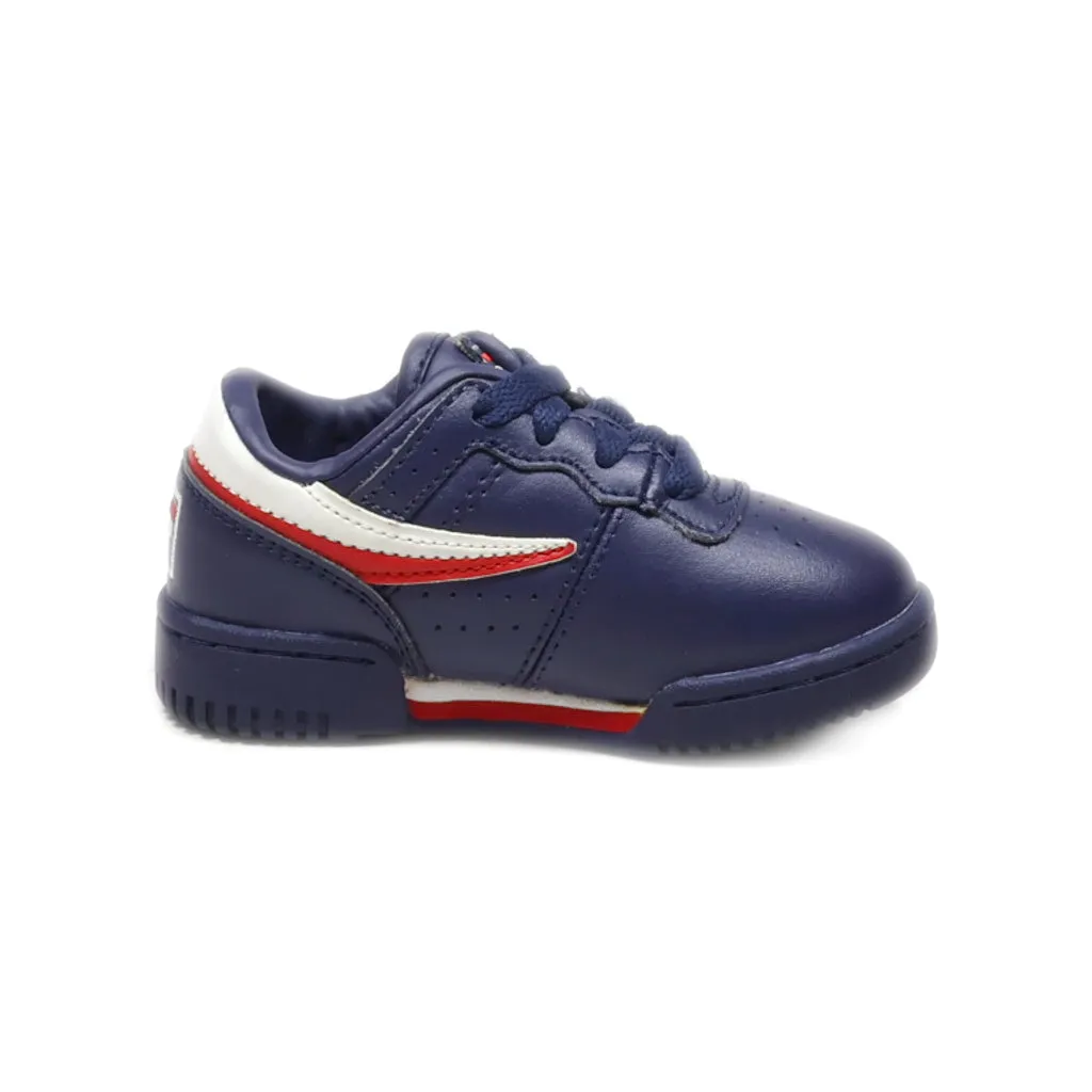 Fila Original Fitness Walkers Leather Blue Colour For Kids