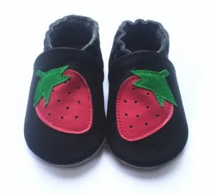 Fresh Baby Leather Baby Shoes 6-12 months Strawberries