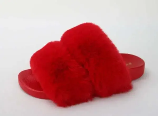 Furry Sandals