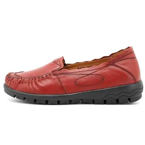 Genuine Leather Women Loafers