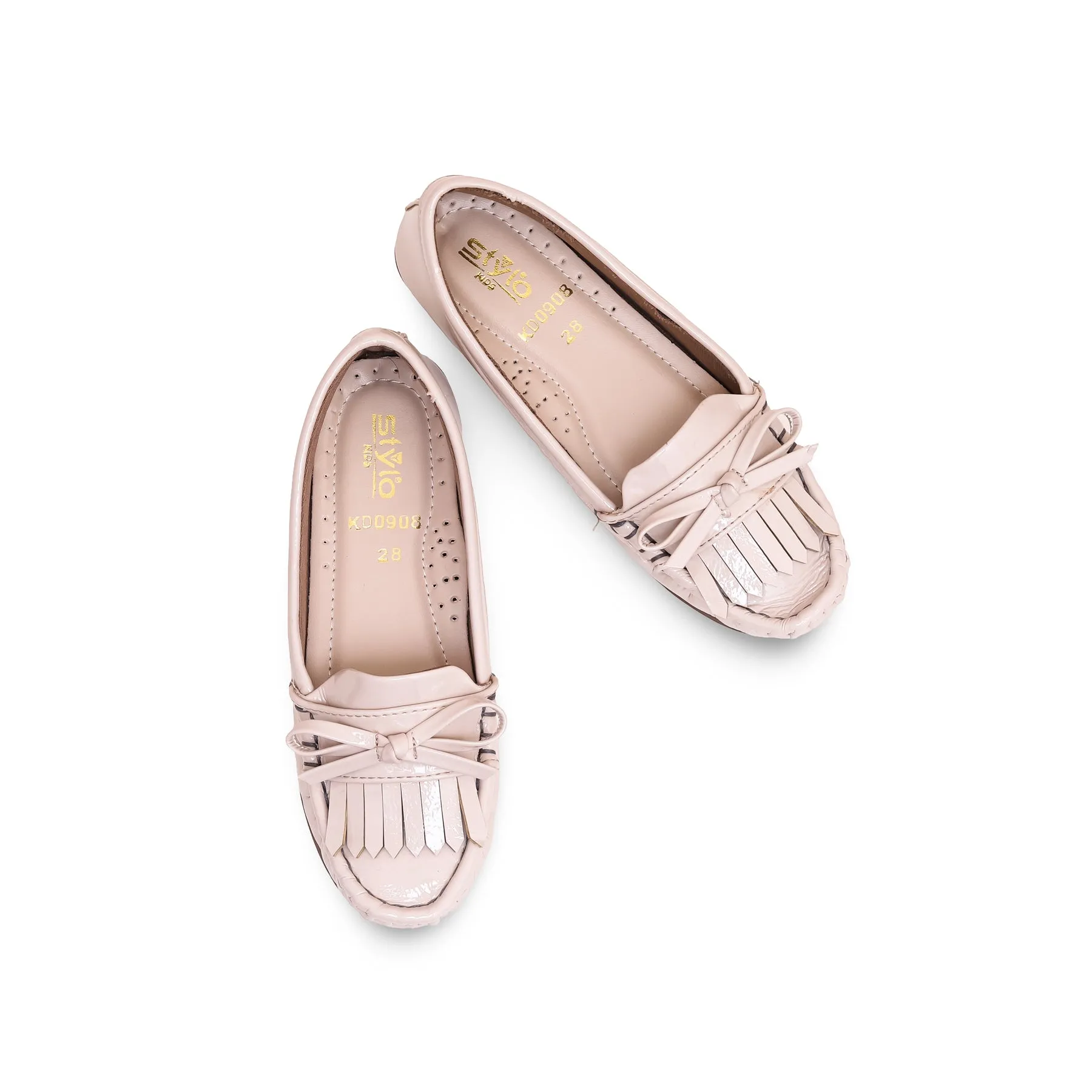 Girls Fawn Formal Moccasin KD0908