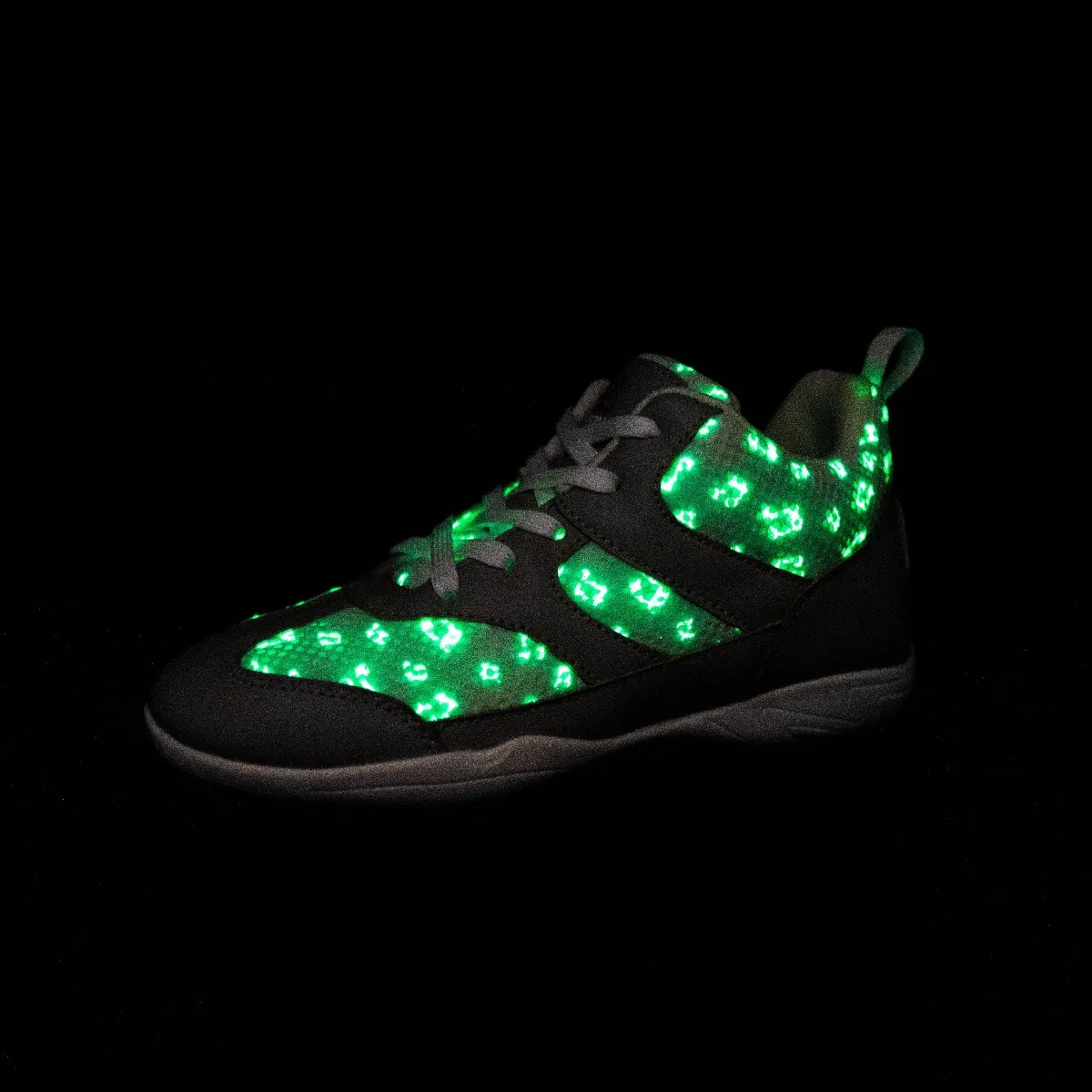 Glowing Rhythm Dance Sneakers - White