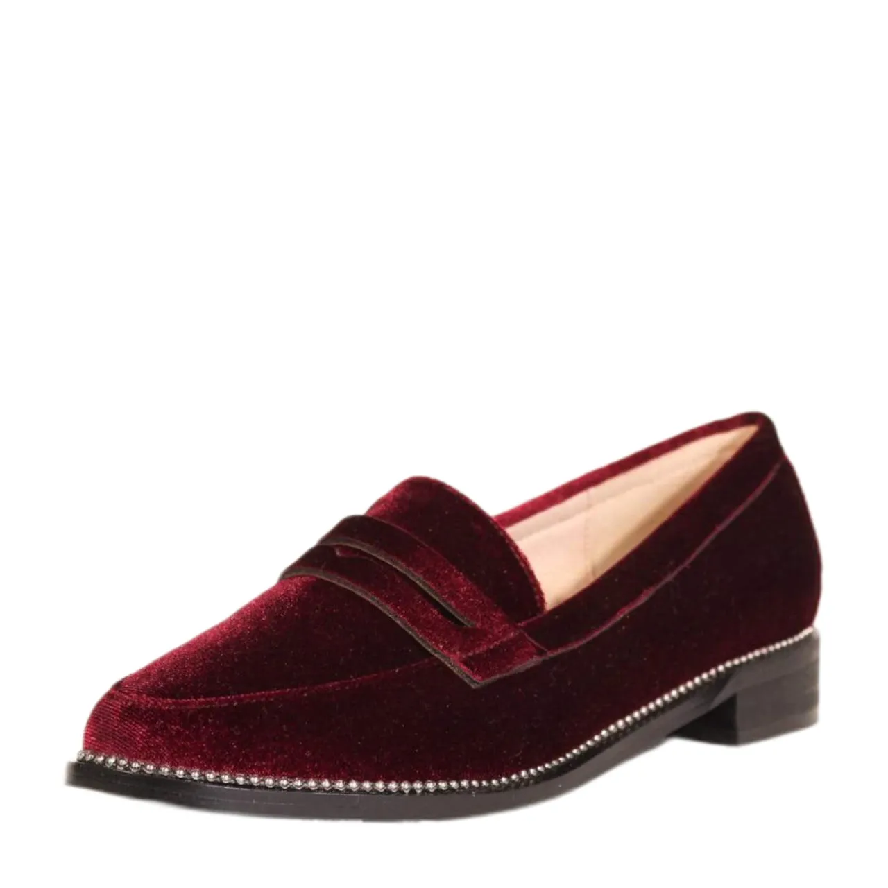 Lea Velvet Loafers