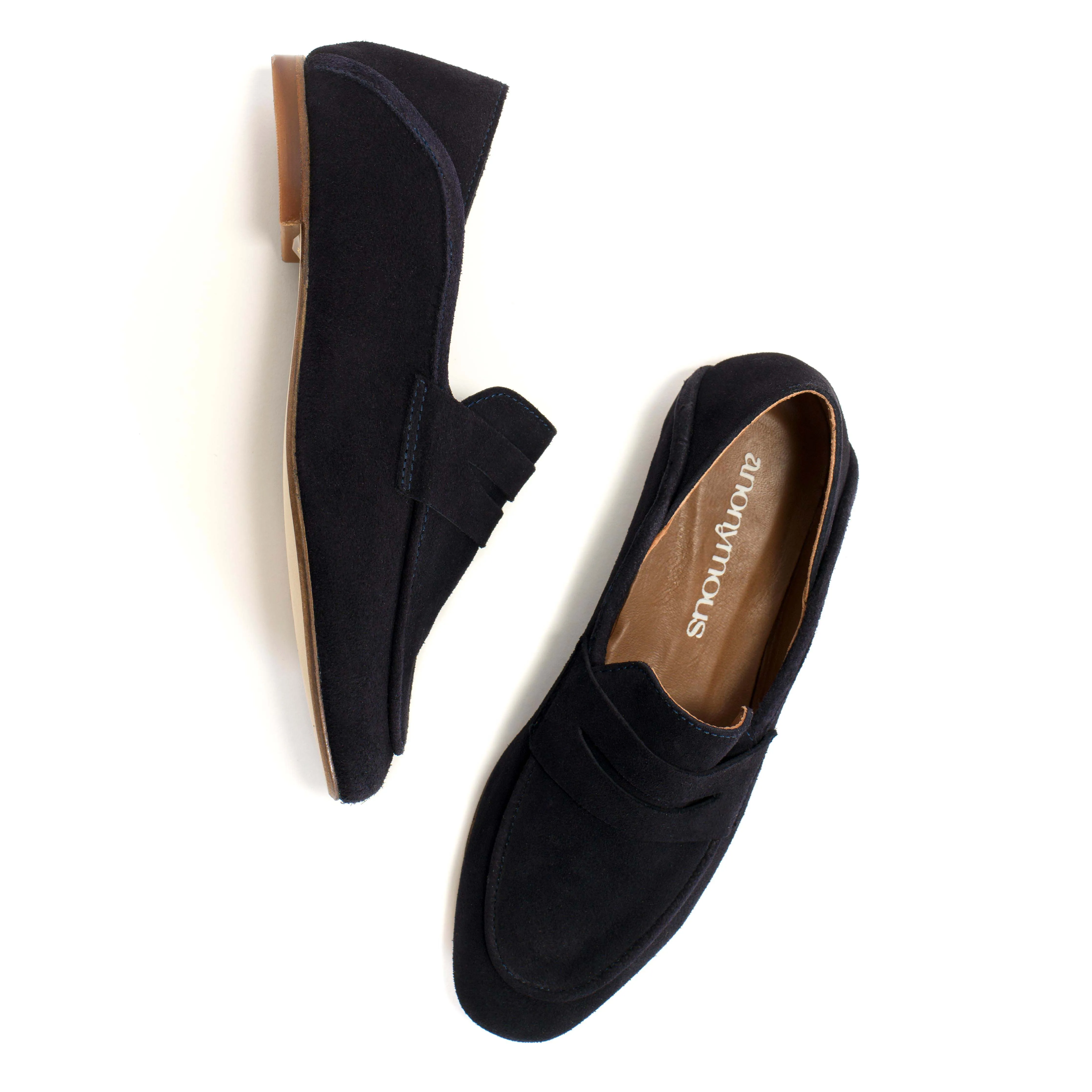 Lindsay Calf suede Dark blue