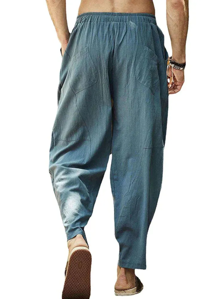 Loose Cotton Pants