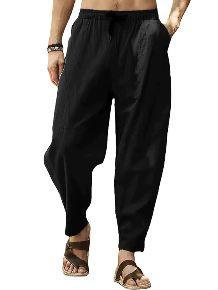 Loose Cotton Pants