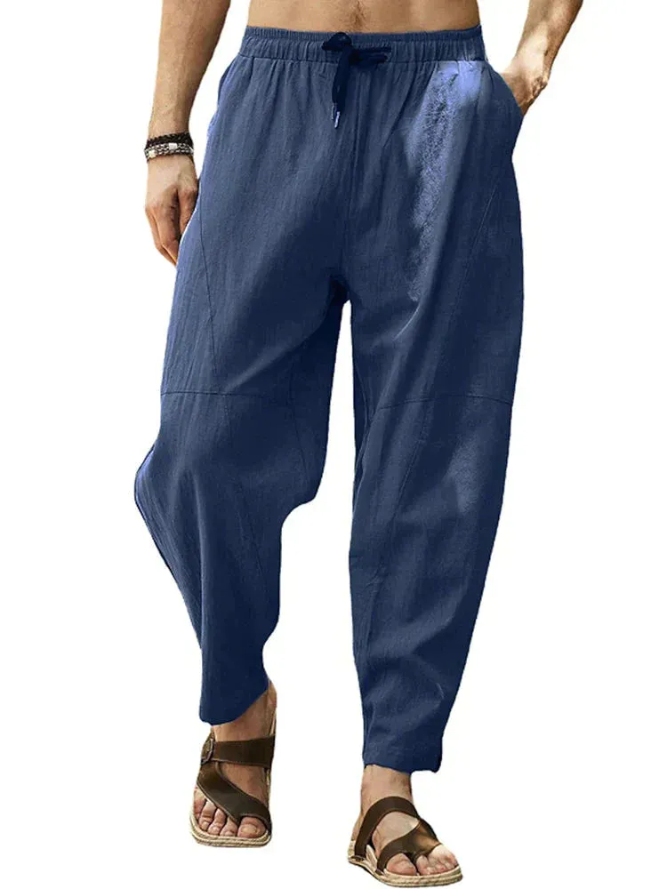 Loose Cotton Pants