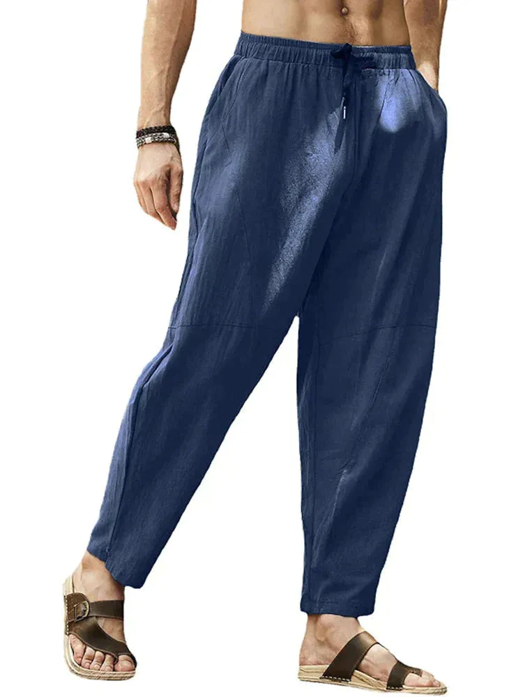 Loose Cotton Pants