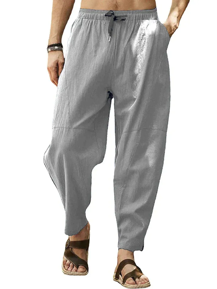 Loose Cotton Pants