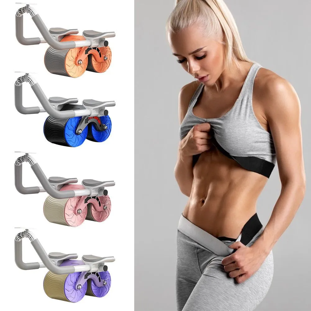 LovelyRLovely 2 In 1 Exercise Belly Wheel Fitness Equipment