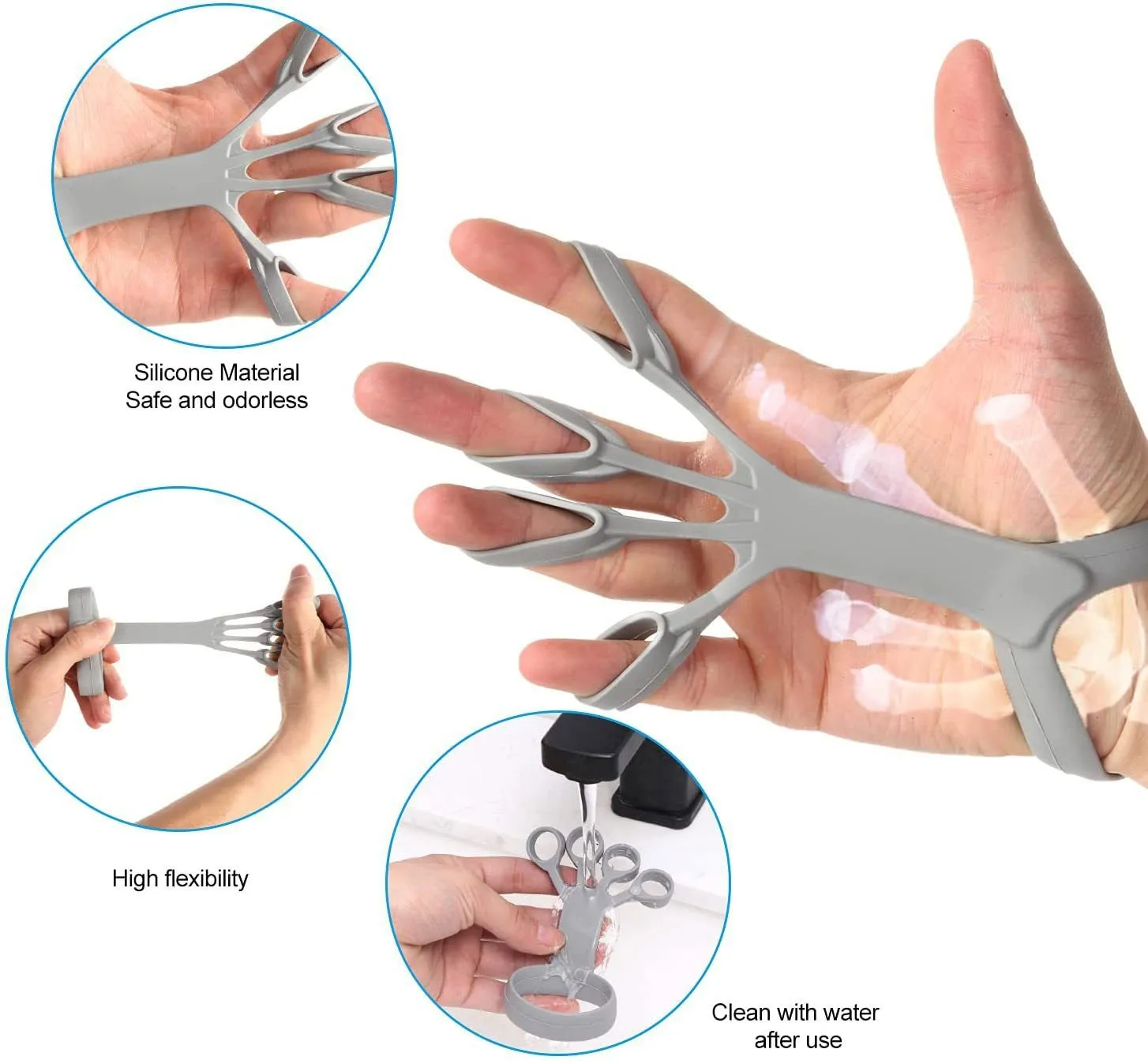 LovelyRLovely Silicone Grip  Finger Exercise Device