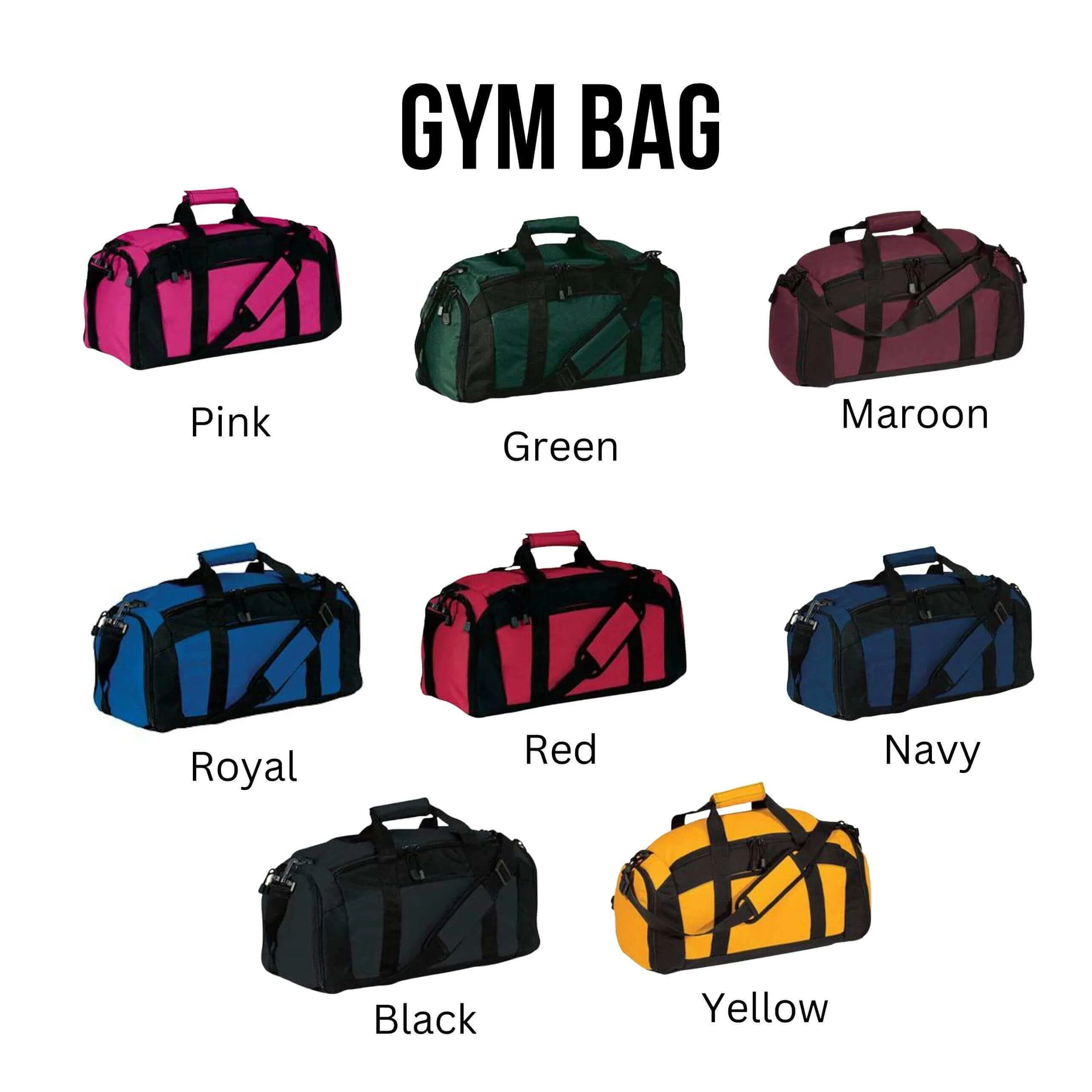 Main Street Fitness Gym Bag