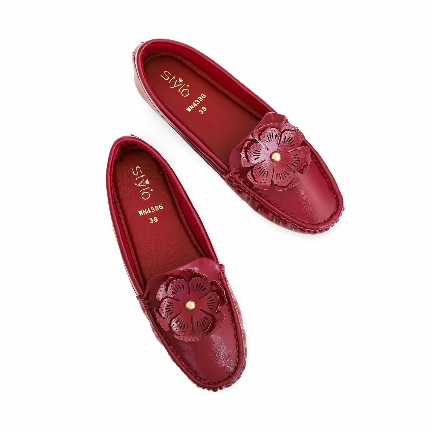 Maroon Moccasin WN4386