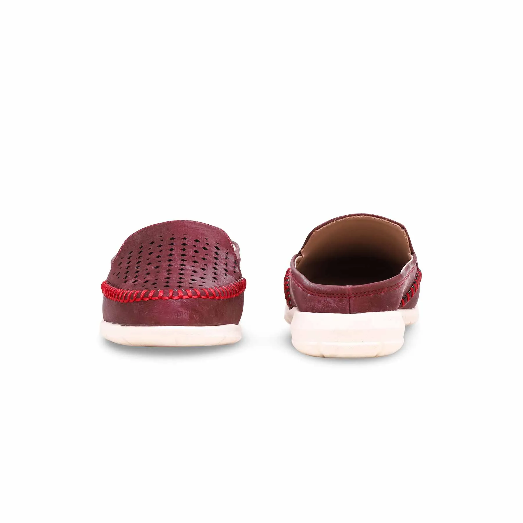 Maroon Moccasin WN4403