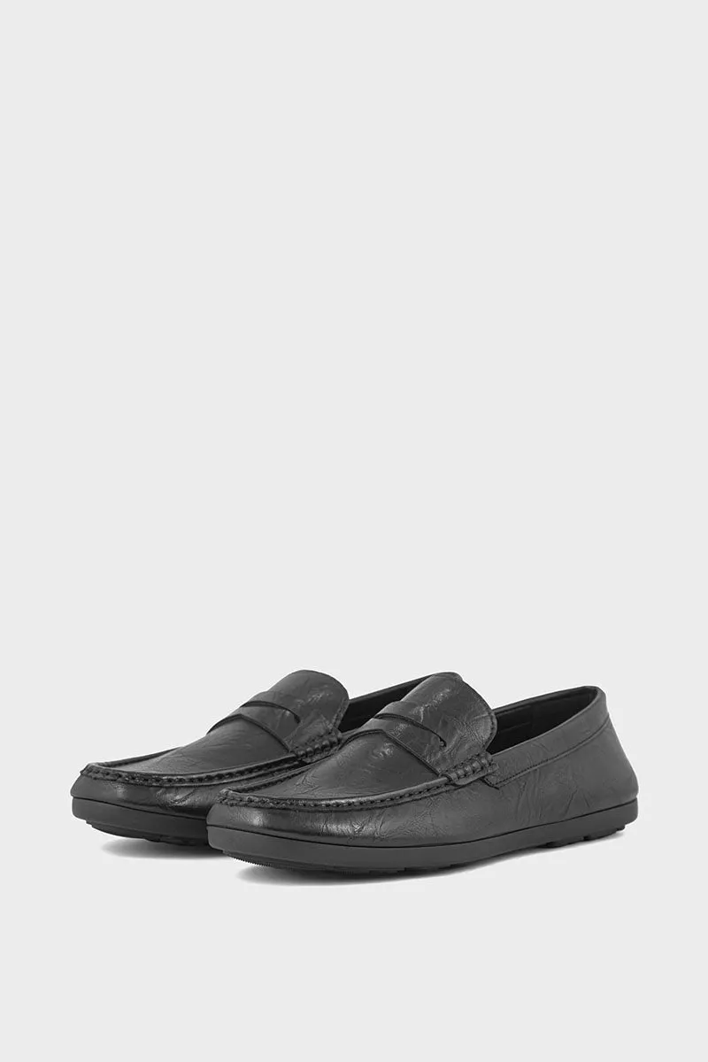 Men Casual Moccasin MC4006-Black