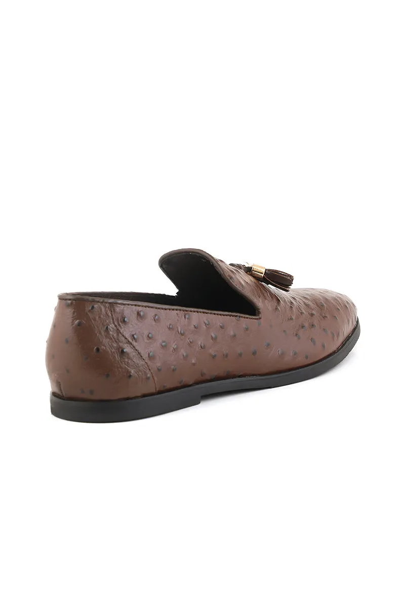 Men Formal Loafers M38059-Brown