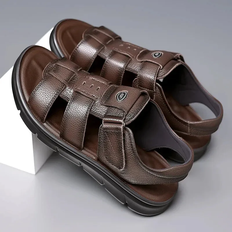 Men's Casual Shoes - Outdoor Sandals - British Style - TSS341