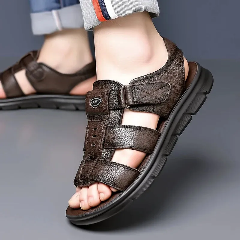 Men's Casual Shoes - Outdoor Sandals - British Style - TSS341