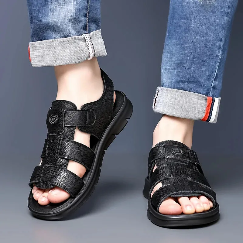 Men's Casual Shoes - Outdoor Sandals - British Style - TSS341