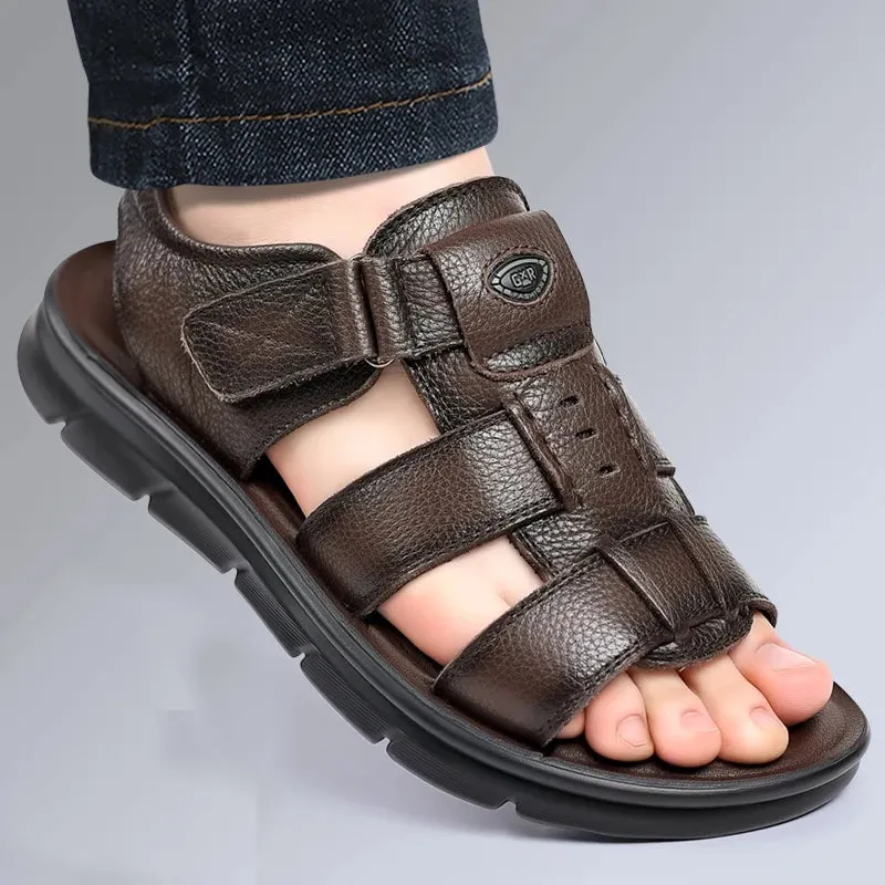 Men's Casual Shoes - Outdoor Sandals - British Style - TSS341