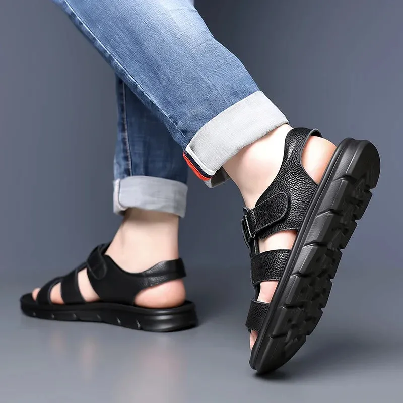 Men's Casual Shoes - Outdoor Sandals - British Style - TSS341