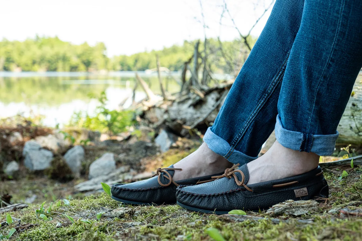 Men's Earthing Moccasins Buffalo Leather BB31079M