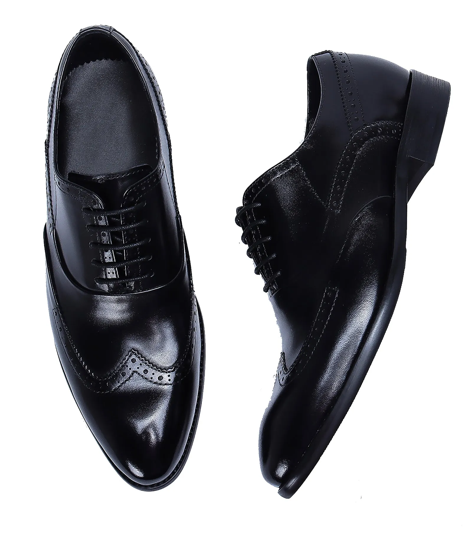 Men's Leather Oxfords Lace-up Brogues