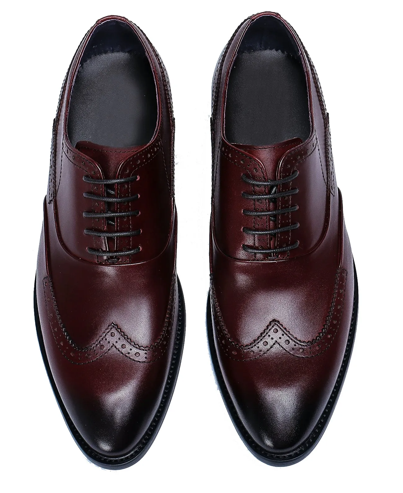 Men's Leather Oxfords Lace-up Brogues