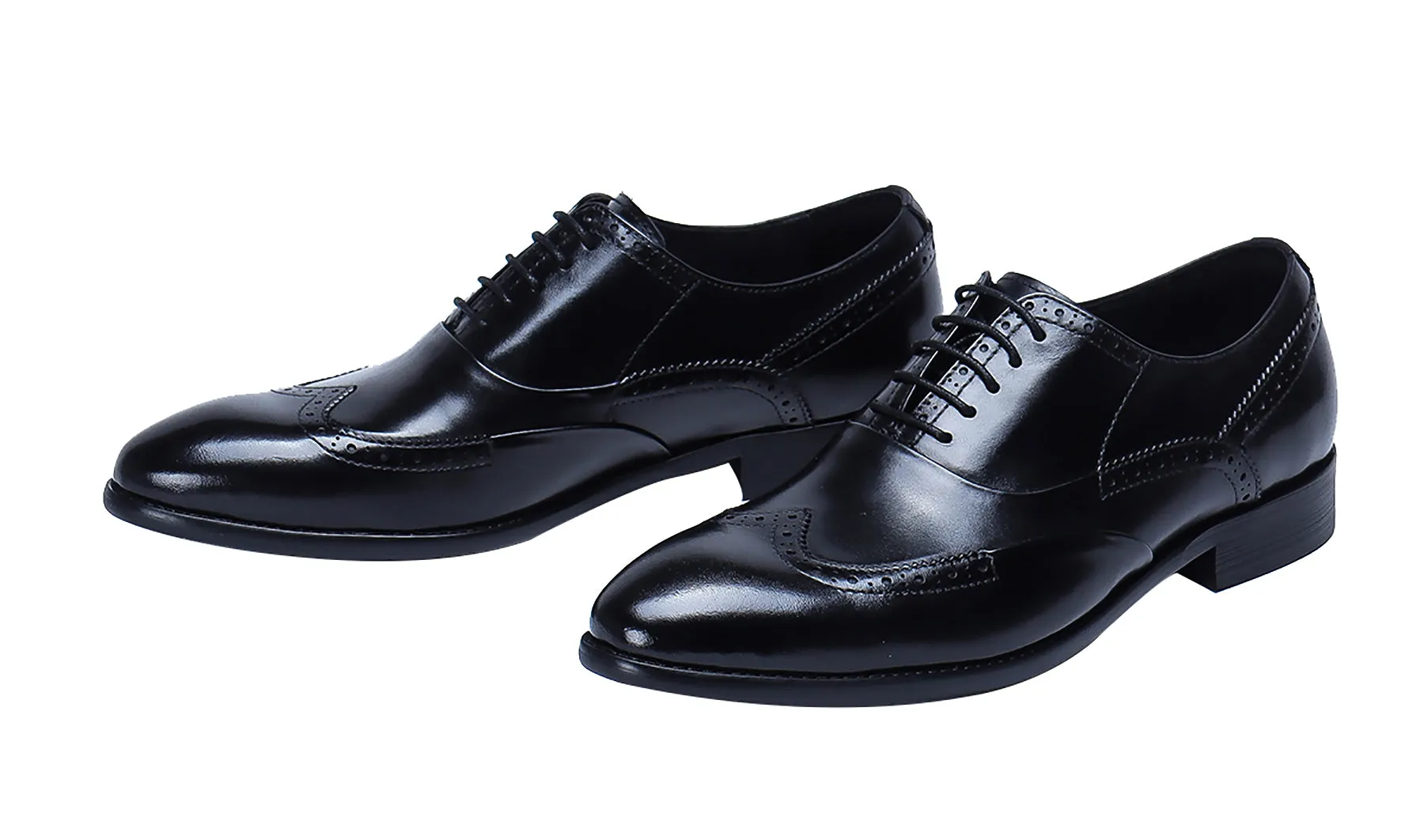 Men's Leather Oxfords Lace-up Brogues